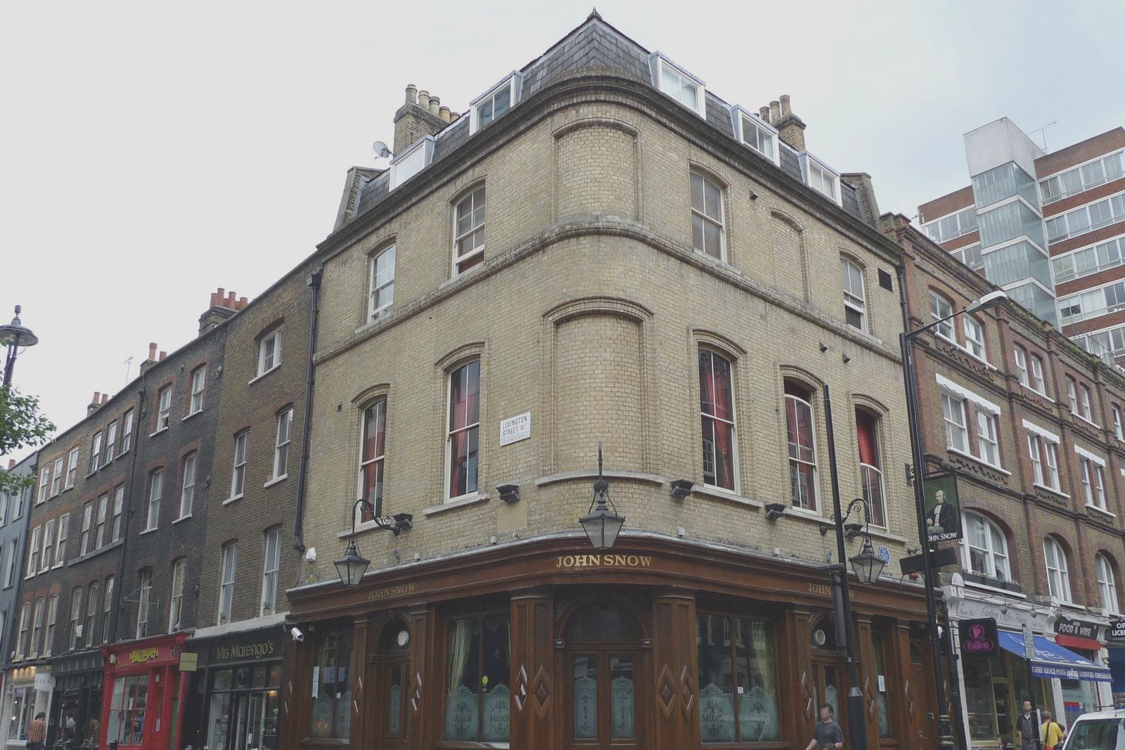 Broadwick Street, Soho, today