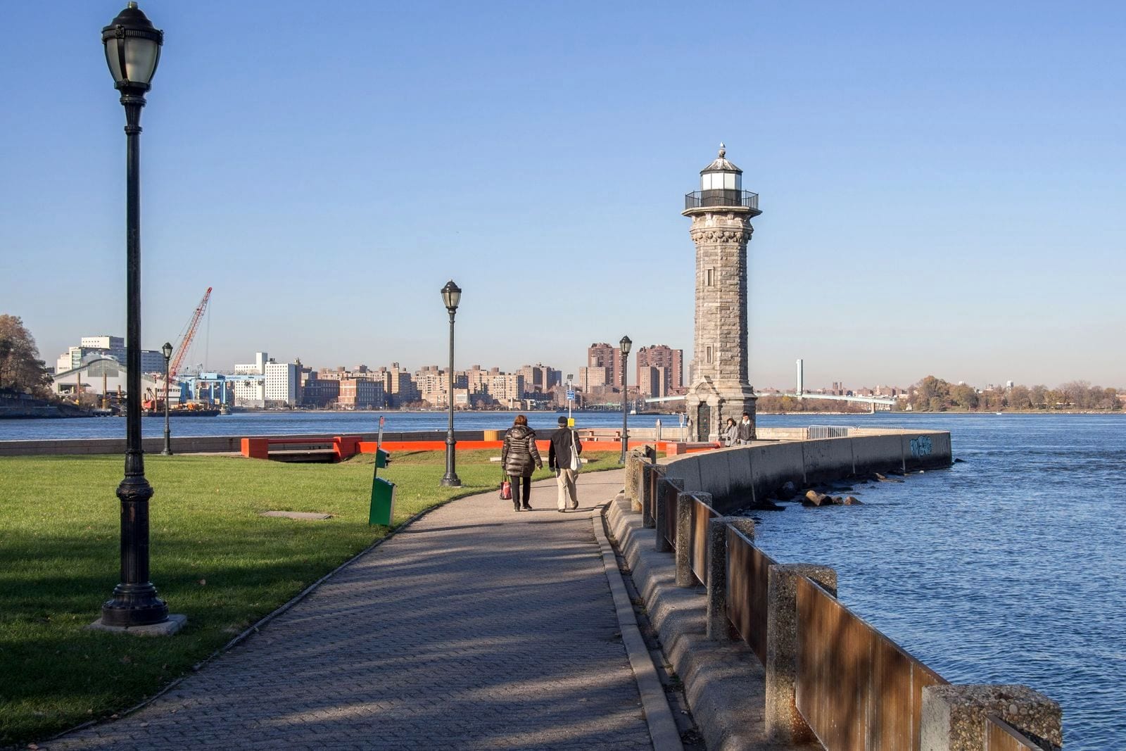 The lighthouse, Roosevelt Island, today